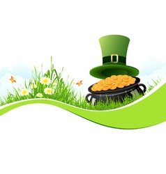 Patricks Day Background vector image