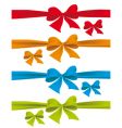 Colorful bows vector image