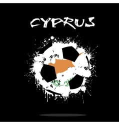 Abstract Soccer ball vector image