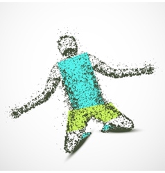 Abstract man Abstract man vector image