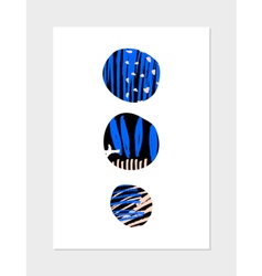 Abstract Collage Design vector image