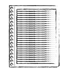 Notebook spirals rings binding notebooks pages Vector Image