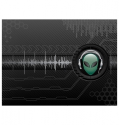 High-tech background vector image