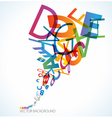 Abstract background vector image