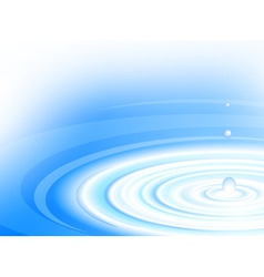 Water background vector image