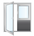 Door - realistic vector image