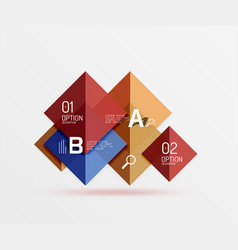 Square banner Square banner vector image