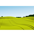 Rural landscape vector image