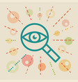 Overview concept business vector image