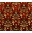 Floral red pattern vector image