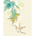 Flowers background vector image