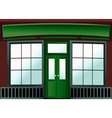 Shop window vector image
