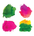 Water-colour blots vector image