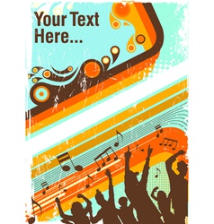 Party poster vector image