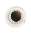 Cup of coffee vector image