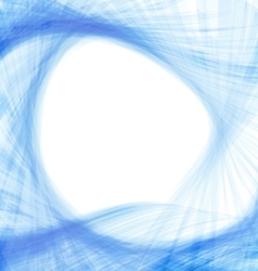 Blue abstract wave techno background Blue abstract wave techno background vector image