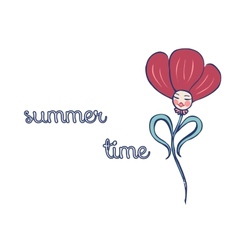 Spring or summer background vector image