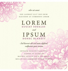 Invitation vector image