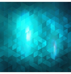 Blue abstract mosaic background vector image