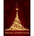 Christmas card vector image