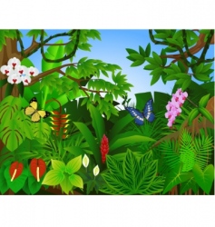 Tropical paradise vector image