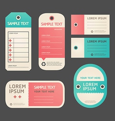 Price tag vector image