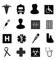 Medical icons vector image