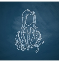 Dressmaker icon vector image