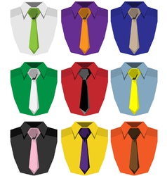 Men shirt vector image