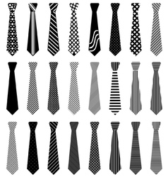 Men tie vector image