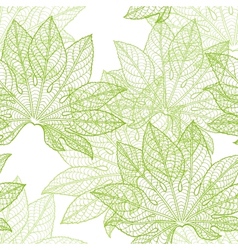 Leaves Seamless Pattern vector image