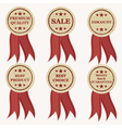 Set of ribbons vector image