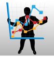 Business men vector image