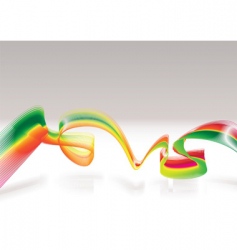Rasta modern wave vector image