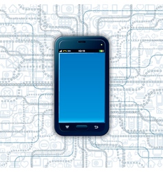 Communicator Technology vector image