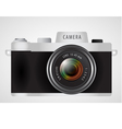 Mirrorless interchangeable lens digital photo Mirrorless interchangeable lens digital photo vector image