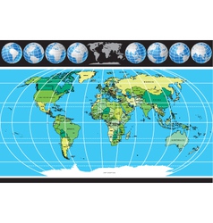 World Map vector image