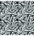 Abstract floral seamless pattern vector image