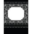 Floral frame vector image