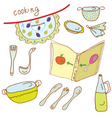 Cooking set vector image