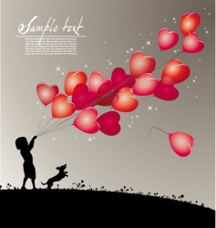 Valentines vector image