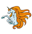 Magic unicorn vector image
