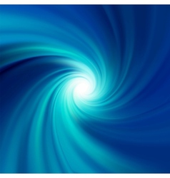 Blue rotation water vector image