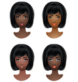 Makeup for African-American women vector image