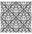 Floral damask pattern vector image