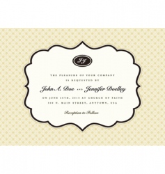 Greeting card vector image