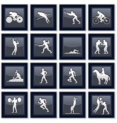 Olympiad Sport Icons vector image