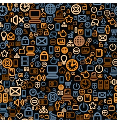 Seamless Technology Pattern vector image