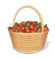 Strawberry Basket vector image