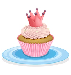 Cupcake vector image